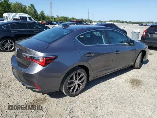 2021 Acura ILX Premium with VIN 19UDE2F70MA007017, listed as a Copart auction lot 53136705 with 26,807 mi miles and Salvage title. Bid and sale history available at DreamBid. Image 3.