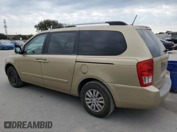 2011 Kia Sedona LX with VIN KNDMG4C76B6367949, listed as a Copart auction lot 76192014 with 84,628 mi miles and Clean Title. Bid and sale history available at carsss.com. Image 2.