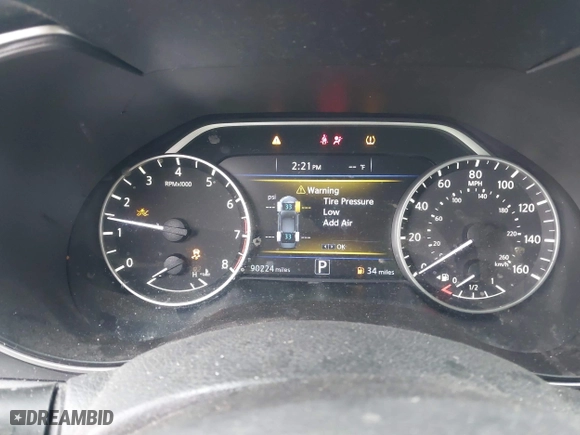 2018 Nissan Maxima SL with VIN 1N4AA6AP8JC363670, listed as a IAAI auction lot 41153398 with 170,160 mi miles. Bid and sale history available at carsss.com. Image 7.