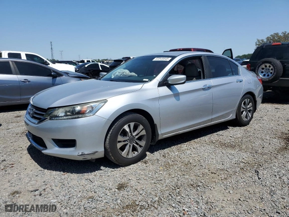 2013 Honda Accord Sdn LX with VIN 1HGCR2F3XDA142647, listed as a Copart auction lot 52045645 with 81,869 mi miles and Non Repairable. Bid and sale history available at carsss.com. Image 1.