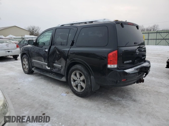 2010 Nissan Armada SE z VIN 5N1AA0NC8AN603668, wystawiony jako Copart lot #42675575 z przebiegiem 149 914 mil mil oraz Szkoda całkowita • Salvage title. Historia ofert i sprzedaży dostępna na DreamBid. Obrazek 2.