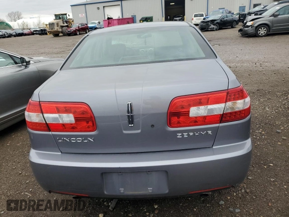 2006 Lincoln Zephyr z VIN 3LNHM26106R628602, wystawiony jako Copart lot #78810094 z przebiegiem 141 970 mil mil oraz Tytuł czysty. Historia ofert i sprzedaży dostępna na DreamBid. Obrazek 6.
