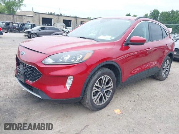 2021 Ford Escape SEL z VIN 1FMCU9H61MUA64735, wystawiony jako IAAI lot #42511030 z przebiegiem 85 707 mil mil oraz . Historia ofert i sprzedaży dostępna na DreamBid. Obrazek 18.