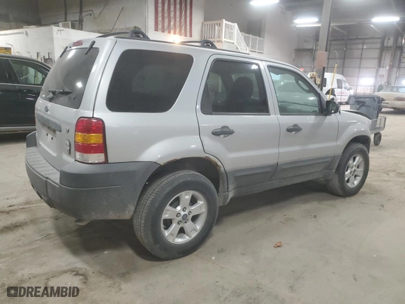 2007 Ford Escape XLT with VIN 1FMYU03187KA51056, listed as a Copart auction lot 85383424 with 0 mi miles and Non Repairable. Bid and sale history available at carsss.com. Image 3.