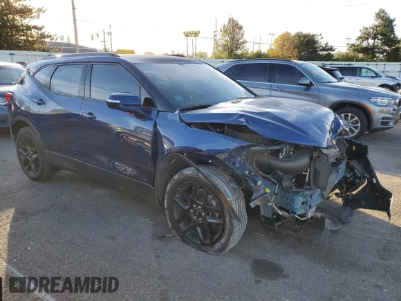 2022 Chevrolet Blazer LT z VIN 3GNKBDRS0NS169344, wystawiony jako Copart lot #80693564 z przebiegiem 34 943 mil mil oraz Szkoda całkowita • Salvage title. Historia ofert i sprzedaży dostępna na DreamBid. Obrazek 4.