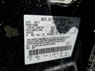 2012 Lincoln MKX with VIN 2LMDJ8JK6CBL02053, listed as a Copart auction lot 53625715 with Not Provided miles and Salvage Title. Bid and sale history available at DreamBid. Image 13.