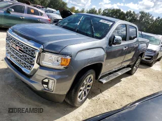 2022 GMC Canyon 2WD Denali with VIN 1GTG5EEN3N1144306, listed as a Copart auction lot 81859444 with 0 mi miles and Non Repairable. Bid and sale history available at carsss.com. Image 1.