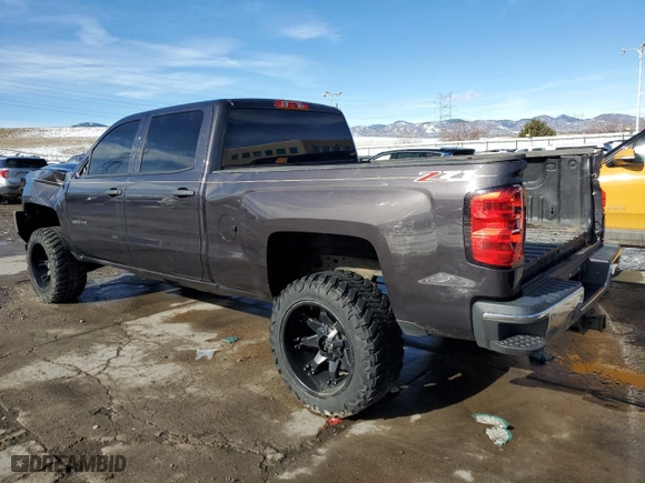 2015 Chevrolet Silverado 2500HD LT with VIN 1GC1KVEGXFF160071, listed as a Copart auction lot 46056335 with 120,327 mi miles and Salvage Title. Bid and sale history available at carsss.com. Image 2.