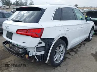 2020 Audi Q5 Premium with VIN WA1ANAFY3L2064383, listed as a IAAI auction lot 42100480 with 51,123 mi miles and . Bid and sale history available at DreamBid. Image 4.