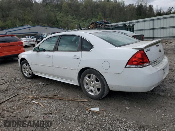2013 Chevrolet Impala LT with VIN 2G1WG5E35D1160397, listed as a Copart auction lot 52212955 with 117,920 mi miles and Clean Title. Bid and sale history available at DreamBid. Image 2.