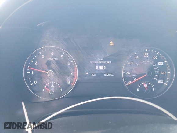 2021 Kia Forte LXS with VIN 3KPF24ADXME279287, listed as a Copart auction lot 58619325 with 83,255 mi miles and Salvage title. Bid and sale history available at DreamBid. Image 9.