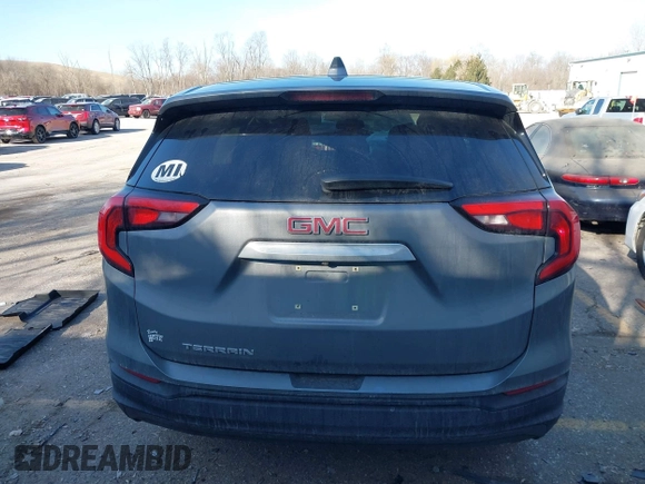 2020 GMC Terrain SLE with VIN 3GKALMEV3LL174261, listed as a IAAI auction lot 41797297 with 75,094 mi miles and . Bid and sale history available at carsss.com. Image 16.