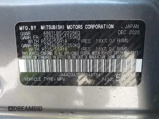 2020 Mitsubishi Outlander SE с VIN JA4AD3A35LZ048784, выставлен на аукционе IAAI как лот 42327627 с пробегом 42 516 миль миль и . История ставок и продаж доступна на DreamBid. Изображение 9.