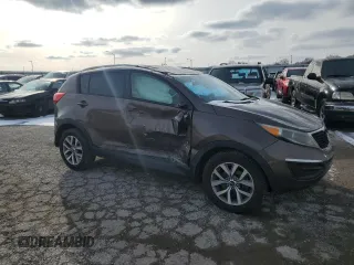 2014 Kia Sportage LX with VIN KNDPB3AC1E7623919, listed as a Copart auction lot 44997145 with 0 mi miles and Clean Title. Bid and sale history available at carsss.com. Image 4.