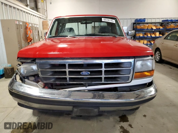 1995 Ford F-150 with VIN 1FTEX15N1SKA68827, listed as a Copart auction lot 88356145 with 0 mi miles and Salvage Title. Bid and sale history available at carsss.com. Image 5.