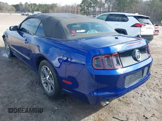 2014 Ford Mustang V6 with VIN 1ZVBP8EM2E5219886, listed as a IAAI auction lot 41689457 with 159,853 mi miles. Bid and sale history available at carsss.com. Image 3.