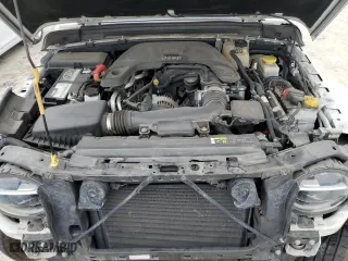 2019 Jeep Wrangler Unlimited Sahara with VIN 1C4HJXEG2KW570502, listed as a Copart auction lot 87395064 with 141,039 mi miles and Salvage Title. Bid and sale history available at carsss.com. Image 12.