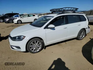 2019 Volkswagen Golf SportWagen S with VIN 3VW117AU3KM508682, listed as a Copart auction lot 48184285 with 49,271 mi miles and Salvage Title. Bid and sale history available at carsss.com. Image 1.