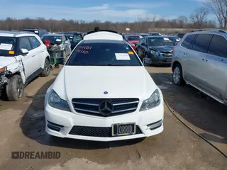 2015 Mercedes-Benz C-Class C 250 with VIN WDDGJ4HB7FG361739, listed as a IAAI auction lot 41814110 with 98,729 mi miles. Bid and sale history available at carsss.com. Image 12.