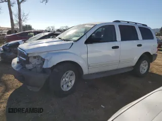 2004 Dodge Durango SXT with VIN 1D4HD38K64F229738, listed as a Copart auction lot 88742505 with 184,107 mi miles and Salvage title. Bid and sale history available at DreamBid. Image 1.