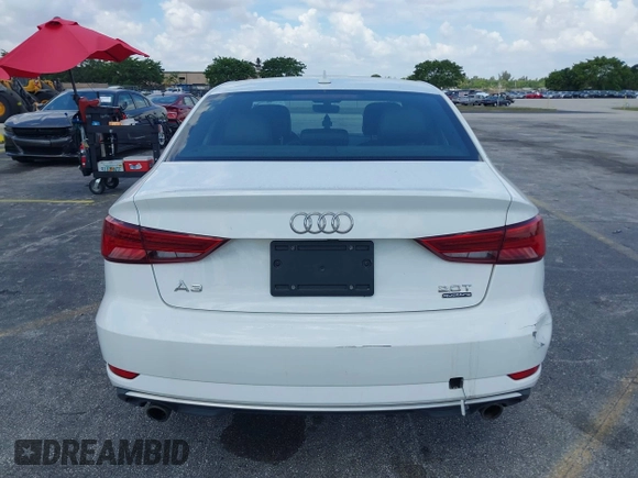 2018 Audi A3 Premium with VIN WAUB8GFF3J1064273, listed as a IAAI auction lot 42155689 with 92,737 mi miles and . Bid and sale history available at DreamBid. Image 16.