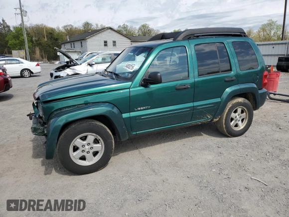 2004 Jeep Liberty Limited with VIN 1J4GL58K94W177748, listed as a Copart auction lot 54053215 with 95,471 mi miles and Salvage Title. Bid and sale history available at carsss.com. Image 1.