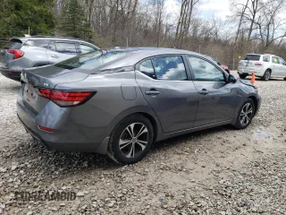 2022 Nissan Sentra SV with VIN 3N1AB8CV2NY296465, listed as a Copart auction lot 52352655 with 37,403 mi miles and Salvage Title. Bid and sale history available at DreamBid. Image 3.