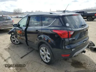2019 Ford Escape Titanium with VIN 1FMCU9J94KUA41791, listed as a Copart auction lot 52541935 with 70,918 mi miles and Salvage Title. Bid and sale history available at carsss.com. Image 2.
