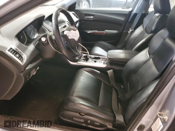 2015 Acura TLX V6 Tech with VIN 19UUB3F55FA001746, listed as a Copart auction lot 53437505 with 119,686 mi miles and Salvage Title. Bid and sale history available at carsss.com. Image 7.