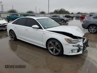 2014 Audi A6 3.0T Prestige with VIN WAUHGAFC9EN113121, listed as a Copart auction lot 80031824 with 106,026 mi miles and Salvage Title. Bid and sale history available at carsss.com. Image 4.