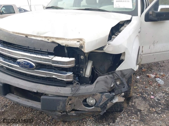 2013 Ford F-150 XL with VIN 1FTFW1CF2DFB40942, listed as a IAAI auction lot 40884111 with 266,063 mi miles. Bid and sale history available at carsss.com. Image 6.