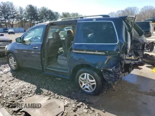 2006 Honda Odyssey EX-L with VIN 5FNRL38686B012884, listed as a Copart auction lot 46986245 with 191,295 mi miles and Salvage Title. Bid and sale history available at carsss.com. Image 2.