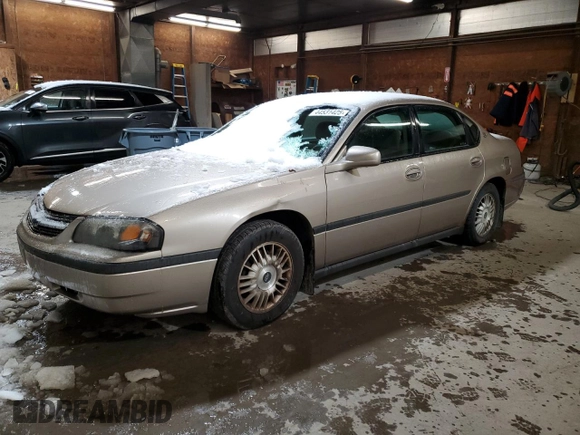 2002 Chevrolet Impala z VIN 2G1WF52E829345647, wystawiony jako Copart lot #44531425 z przebiegiem 51 700 mil mil oraz Czysty tytuł • Clean title. Historia ofert i sprzedaży dostępna na DreamBid. Obrazek 1.