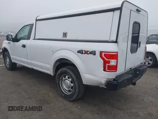 2018 Ford F-150 XL with VIN 1FTMF1EB1JKE19030, listed as a IAAI auction lot 42233745 with 193,352 mi miles and . Bid and sale history available at DreamBid. Image 3.