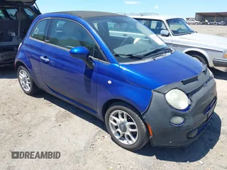 2012 FIAT 500 Pop z VIN 3C3CFFDR9CT108667, wystawiony jako IAAI lot #42297681 z przebiegiem 245 428 mil mil oraz . Historia ofert i sprzedaży dostępna na DreamBid. Obrazek 1.