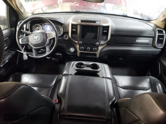 2019 Ram 1500 Laramie with VIN 1C6SRFDT5KN820237, listed as a Copart auction lot 78205614 with 179,266 mi miles and Salvage Title. Bid and sale history available at carsss.com. Image 8.