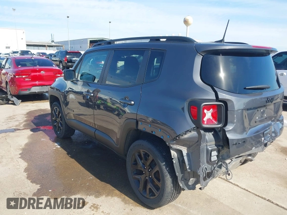 2023 Jeep Renegade Altitude with VIN ZACNJDE12PPP33034, listed as a IAAI auction lot 41329530 with 40,190 mi miles and . Bid and sale history available at DreamBid. Image 3.