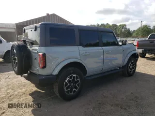 2024 Ford Bronco Outer Banks с VIN 1FMEE8BP8RLA73270, выставлен на аукционе Copart как лот 56790205 с пробегом 8 715 миль миль и Списание • Salvage title. История ставок и продаж доступна на DreamBid. Изображение 3.