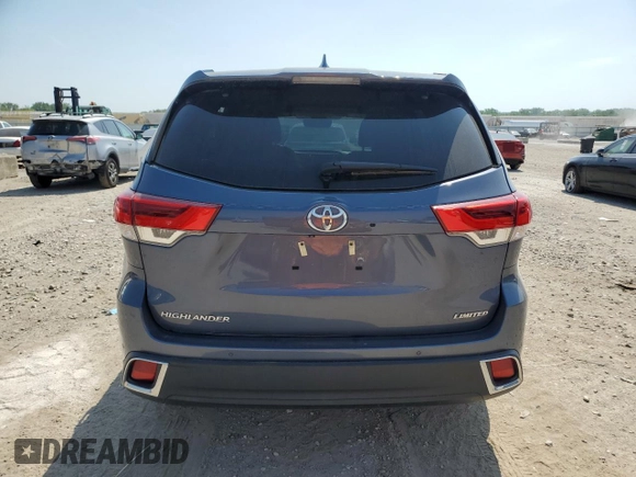 2019 Toyota Highlander Limited z VIN 5TDYZRFH1KS317571, wystawiony jako Copart lot #56757035 z przebiegiem 58 953 mil mil oraz Czysty tytuł • Clean title. Historia ofert i sprzedaży dostępna na DreamBid. Obrazek 6.