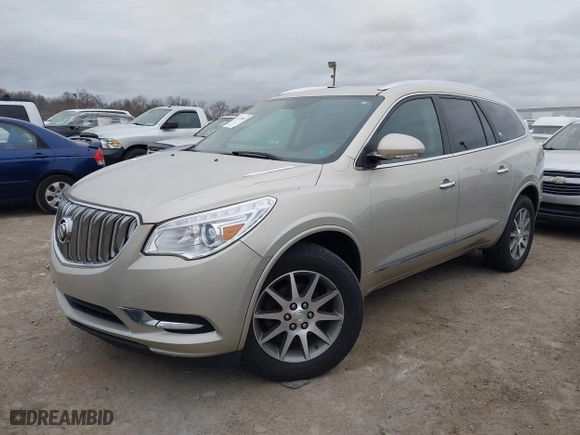 2014 Buick Enclave Leather with VIN 5GAKRBKD0EJ131135, listed as a IAAI auction lot 41728041 with 90,923 mi miles. Bid and sale history available at carsss.com. Image 20.