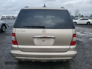 2004 Mercedes-Benz M-Class with VIN 4JGAB75E54A467003, listed as a Copart auction lot 48512745 with 92,191 mi miles and Salvage Title. Bid and sale history available at carsss.com. Image 6.