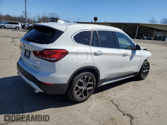 2021 BMW X1 xDrive28i with VIN WBXJG9C04M5T95361, listed as a Copart auction lot 46179513 with 11,427 mi miles. Bid and sale history available at carsss.com. Image 3.