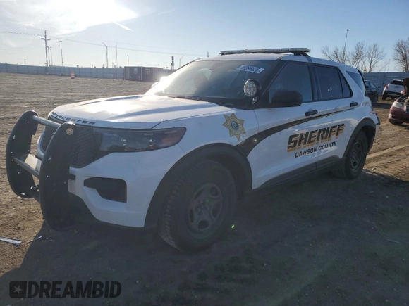 2020 Ford Explorer z VIN 1FM5K8AC3LGC01261, wystawiony jako Copart lot #46996825 z przebiegiem 145 667 mil mil oraz Szkoda całkowita • Salvage title. Historia ofert i sprzedaży dostępna na DreamBid. Obrazek 1.