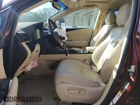 2014 Lexus RX 350 with VIN 2T2BK1BA8EC245362, listed as a Copart auction lot 47968265 with 103,327 mi miles and Salvage Title. Bid and sale history available at DreamBid. Image 7.