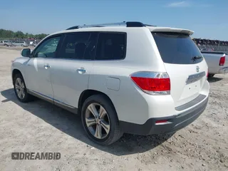 2012 Toyota Highlander Limited with VIN 5TDYK3EH6CS067765, listed as a IAAI auction lot 42269783 with Not provided miles and . Bid and sale history available at DreamBid. Image 3.