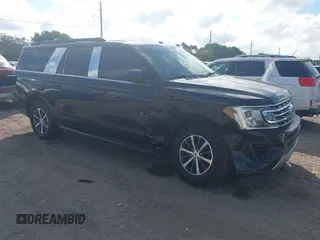 2019 Ford Expedition Max XLT z VIN 1FMJK1HT8KEA27743, wystawiony jako IAAI lot #41509331 z przebiegiem 140 275 mil mil oraz . Historia ofert i sprzedaży dostępna na DreamBid. Obrazek 1.