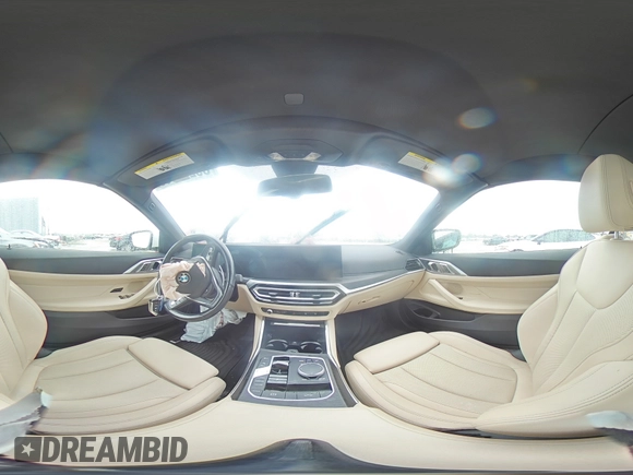 2024 BMW 4 Series 430i with VIN WBA23AT05RCN97995, listed as a Copart auction lot 89246165 with 14,463 mi miles and Salvage title. Bid and sale history available at DreamBid. Image 13.