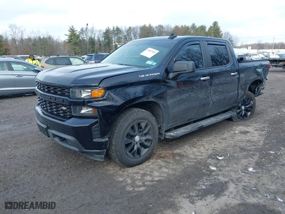 2021 Chevrolet Silverado 1500 Custom with VIN 1GCPYBEH3MZ171294, listed as a IAAI auction lot 41007489 with 67,801 mi miles. Bid and sale history available at carsss.com. Image 17.
