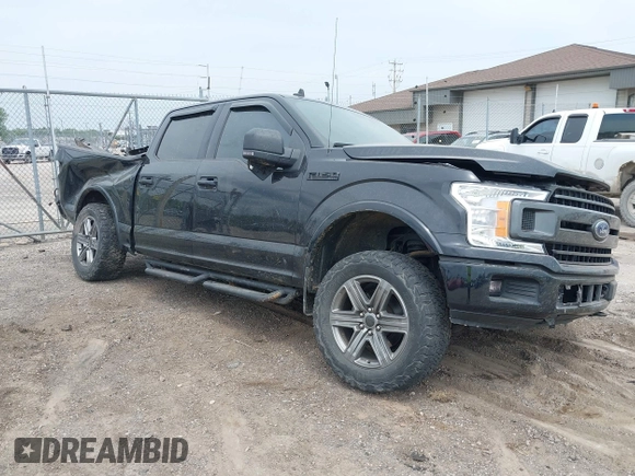 2020 Ford F-150 XL with VIN 1FTEW1E58LFA01235, listed as a IAAI auction lot 42414565 with 68,242 mi miles and . Bid and sale history available at DreamBid. Image 1.