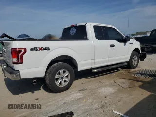 2017 Ford F-150 XL with VIN 1FTFX1EF4HFB49299, listed as a Copart auction lot 53187065 with 1,001,148 mi miles and Salvage Title. Bid and sale history available at carsss.com. Image 3.